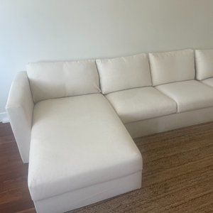 Custom IKEA Finnala Couch Cover in Beige